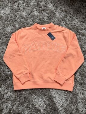 NWT PARKE X TARGET MOCKNECK PEACH/ORANGE